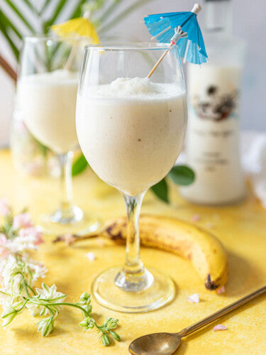 frozen coco banana cocktail