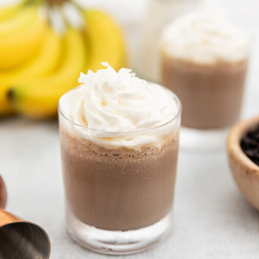 COCONUT BANANA ICED COFFEE