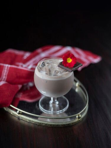 dark chocolate coquito